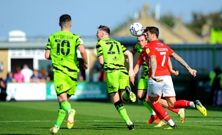 Forest Green Rovers v Swindon Town, UK - 09 Oct 2021
