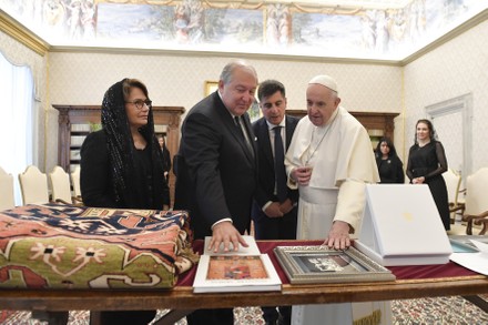 Pope Francis receives Mr.Armen Sarkissian President of the Republic of ...