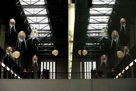 'In Love With The World' By Artist Anicka Yi Unveiled At Tate Modern Turbine Hall In London, United Kingdom - 11 Oct 2021