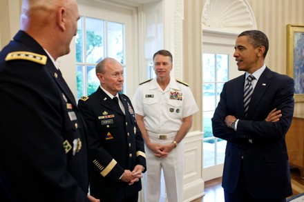 Meeting Senior Military Officers, Washington, District of Columbia, USA - 30 May 2011