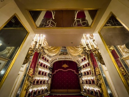 Inauguration of the season of San Carlo Theater in Naples, Italy - 12 Oct 2021