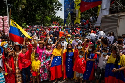 Dozens People Participates Demonstration On Occasion Editorial Stock