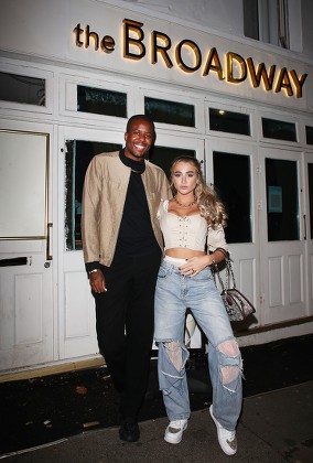 Georgia Harrison and Mutya Buena at the Broadway Restaurant, London, UK - 12 Oct 2021