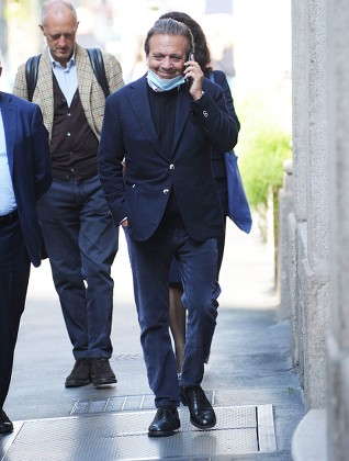 Piero Chiambretti out and about, Milan, Italy - 12 Oct 2021