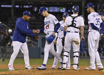 Los Angeles Dodgers Starting Pitcher Walker Editorial Stock Photo ...