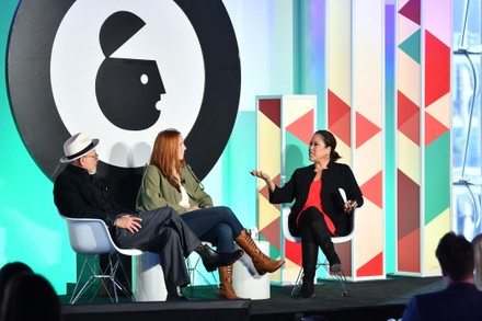 No Kidding! Me Too! Stomping the Stigma of Brain Dis-Ease... with Joe and Daniella Pantoliano, Advertising Week New York 2021, Great Minds Stage presented by Roundel,  Hudson Yards, New York, USA - 18 Oct 2021