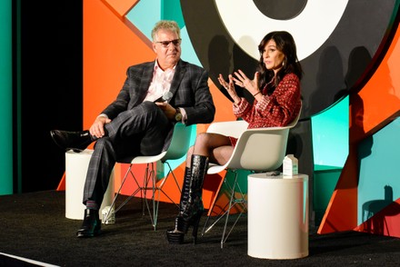 Brazen Business Leader: In conversation with Julia Haart, Co-owner & CEO of Elite World Group, Advertising Week New York 2021, The Marketplace Stage presented by Walmart Connect, Hudson Yards, New York, USA - 19 Oct 2021
