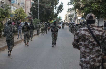 Members Saraya Alquds Brigade Military Wing Editorial Stock Photo ...