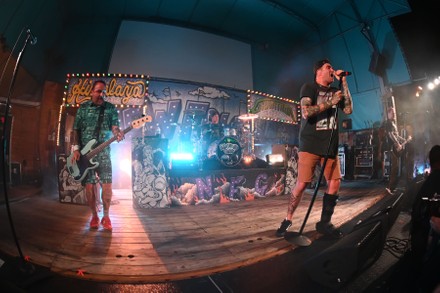 New Found Glory in concert, Backyard, Fort Lauderdale, Florida, USA - 15 Oct 2021