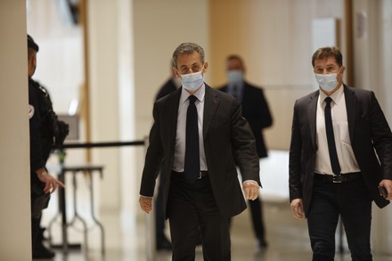 Sarkozy Returns To Court In Corruption Case, Paris, France - 30 Nov 2020