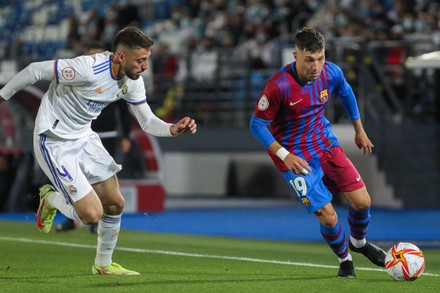 Real Madrid Castilla V FC Barcelona B - Primera RFEF, Spain - 16 Oct ...