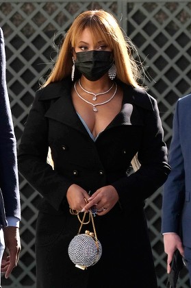 Beyonce looked glamorous as she attended with Jay Z the second wedding ceremony of Alexandre Arnault and Geraldine Guyot in Venice, Italy - 16 Oct 2021
