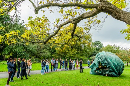 Frieze Sculpture Park in Regents Park, Regents Park, London, UK - 16 Oct 2021