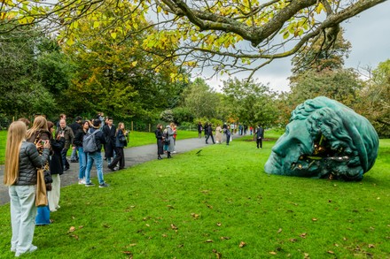 Frieze Sculpture Park in Regents Park, Regents Park, London, UK - 16 Oct 2021