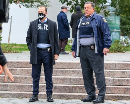 'Blue Bloods' TV show on set filming, New York, USA - 18 Oct 2021