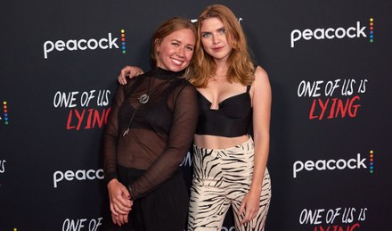 Peacock's 'One Of Us Is Lying' finale event, Arrivals, Los Angeles, California, USA - 20 Oct 2021