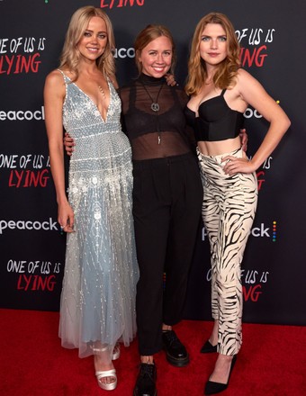 Peacock's 'One Of Us Is Lying' finale event, Arrivals, Los Angeles, California, USA - 20 Oct 2021