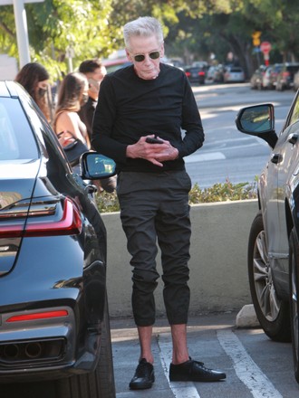 Exclusive - Calvin Klein and Kevin Baker have lunch in West Hollywood, USA - 16 Oct 2021