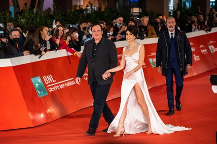 Quentin Tarantino Close Encounter Red Carpet - 16th Rome Film Fest 2021, Italy - 19 Oct 2021