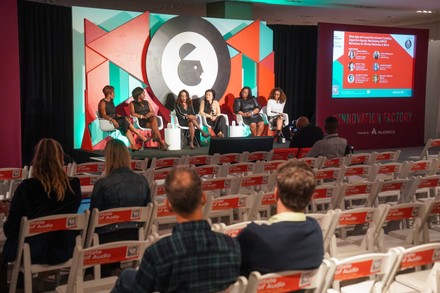 Blaq App and LayerUp! present Curating Algorithm Equity: Reclaiming BIPOC Narratives for Mental Wellness and More, Advertising Week New York 2021, The Innovation Factory Stage presented by Audacy, Hudson Yards, New York, USA - 20 Oct 2021