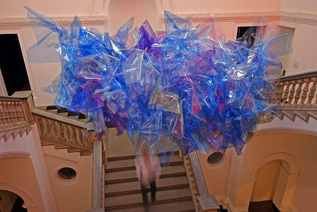 cellophane sculpture