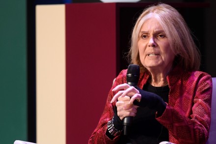 Gloria Steinem takes part in a lecture in Oviedo, Spain - 21 Oct 2021