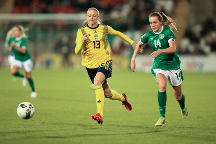 Republic of Ireland Women v Sweden Women, Dublin, Ireland - 21 Oct 2021