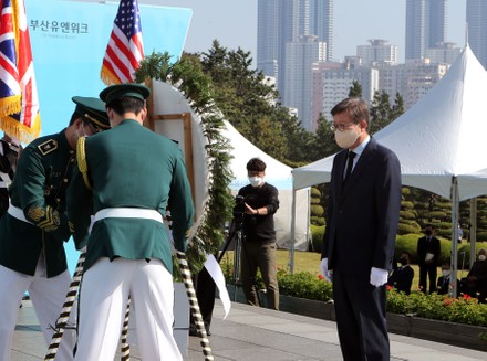 Memorial for fallen U.N.-led coalition forces, Busan, Korea - 22 Oct 2021