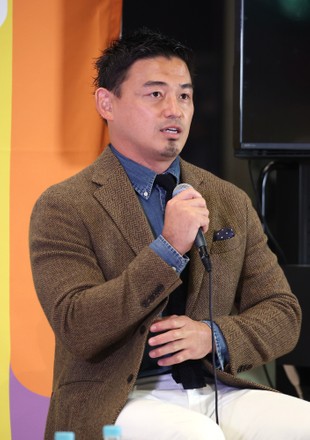 Foremr rugby star Ayumu Goromaru holds a talk show, Tokyo, Japan - 22 Oct 2021