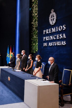 Princess of Asturias Awards awarding ceremony, Oviedo, Spain - 22 Oct 2021