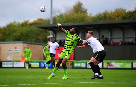Forest Green Rovers v Salford City, UK - 23 Oct 2021