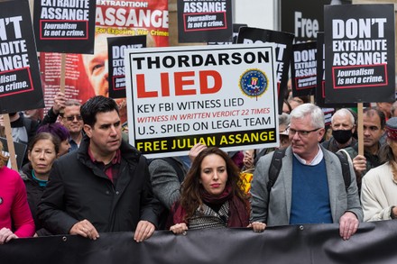 March For Julian Assange In London, United Kingdom - 23 Oct 2021