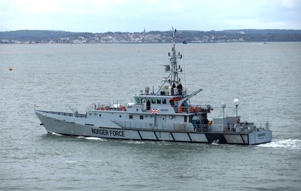 Border Force Cutters Operating Portsmouth Image Editorial Stock Photo ...