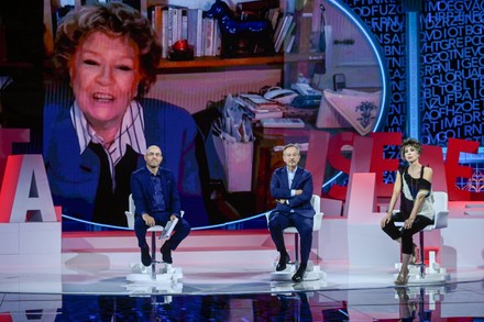 RAI3 TV broadcast 'The Words of the Week', Milan, Italy - 24 Oct 2021