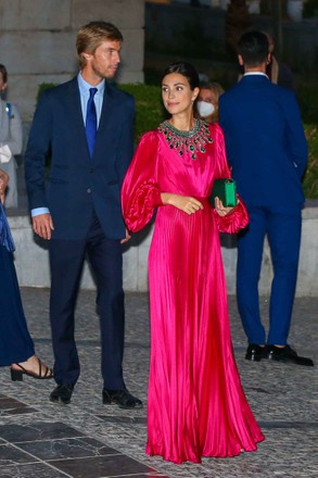 Wedding of Prince Philippos of Greece and Nina Flohr, Cathedral Mariae Annunciation, Athens, Greece - 23 Oct 2021
