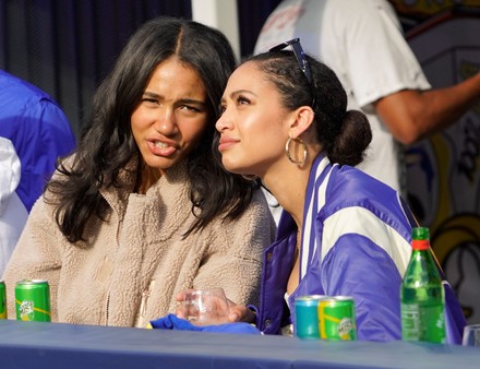 Celebrities at Los Angeles Rams vs Detroit Lions football game, Los Angeles, California, USA - 24 Oct 2021