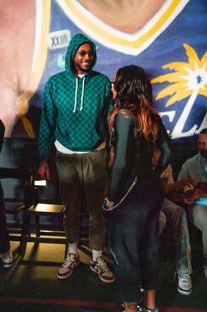 NBA Players attend Best of the West High School Tournament hosted by Jordan Brand, Los Angeles, USA - 23 Oct 2021