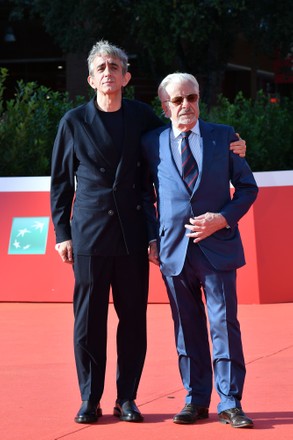 The director Sergio Rubini, Giancarlo Giannini
