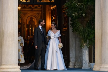 Prince Philippos Of Greece Marries Nina Flohr In Athens - 23 Oct 2021