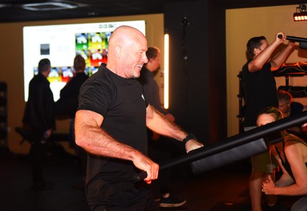 Alan Shearer at Fareham Leisure Centre launch of Fortis fitness studio,  Hants, UK - 21 Oct 2021