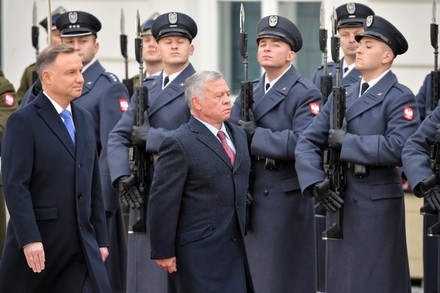 Jordan's King Abdullah II bin Al-Hussein visits to Poland, Warsaw - 26 Oct 2021