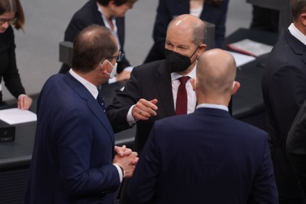 First Session of the New Elected 20th Federal Parliament Bundestag, Berlin, Germany - 26 Oct 2021