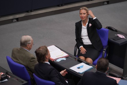 First Session of the New Elected 20th Federal Parliament Bundestag, Berlin, Germany - 26 Oct 2021