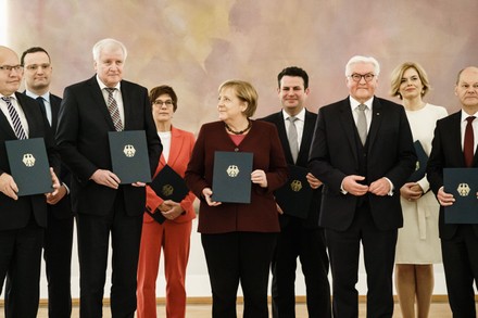 German cabinet formally relieved of government duties, Berlin, Germany - 26 Oct 2021