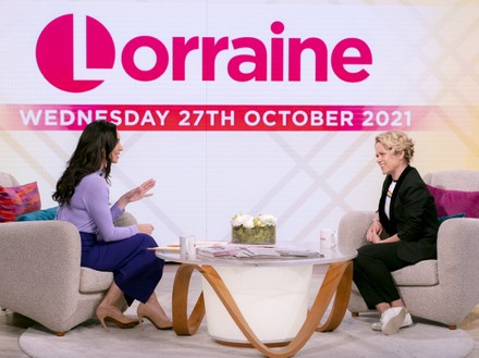 'Lorraine' TV show, London, UK - 27 Oct 2021