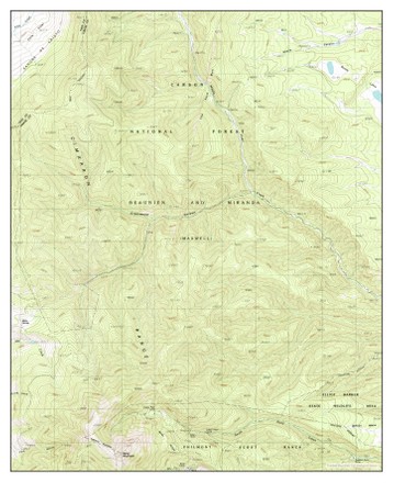 Usa Timeless Maps Baldy Mountain New Editorial Stock Photo - Stock ...