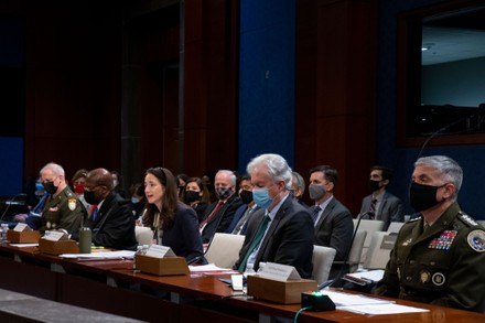 US House Permanent Select Committee on Intelligence hearing with leaders of the United States intelligence community, Washington, Usa - 27 Oct 2021