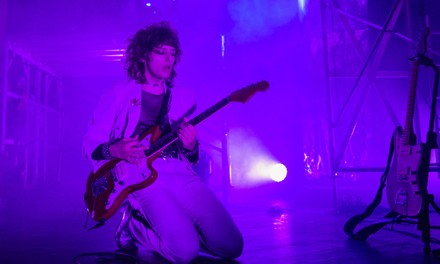 Yves Tumors Guitarist Performed Webster Hall Editorial Stock Photo ...