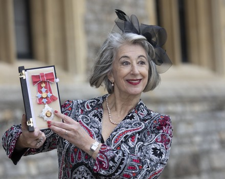 Actress Maureen Lipman Her Son Adam Editorial Stock Photo - Stock Image 