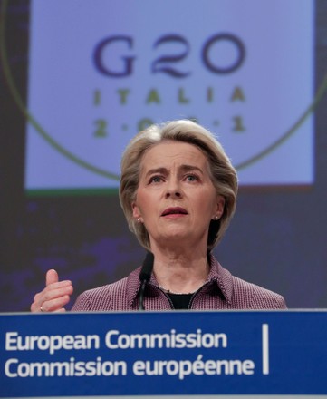 European Commission President Ursula Von Der Editorial Stock Photo European Commission President Ursula Von Der Editorial Stock Photo